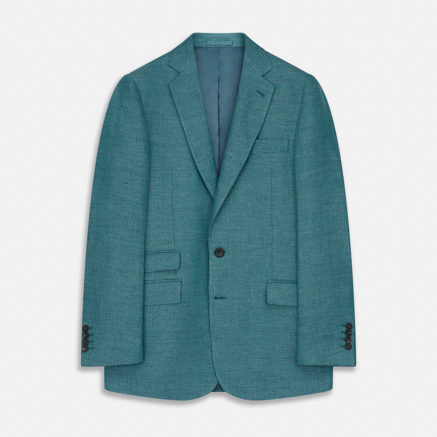 View 2 of product Teal Linen Barrington Blazer