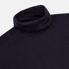 View 2 of product Dark Purple Fine Merino High Neck Jumper