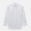 View 1 of product Wine Track Stripe Mayfair Shirt