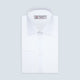 White Sea Island Quality Cotton Twill Shirt with T&A Collar and 3-Button Cuffs