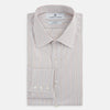 View 5 of product Red with Multicoloured Music Stripe Mayfair Shirt