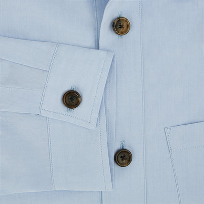 Pale Blue Hyde Overshirt Image 3