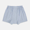 View 2 of product Blue Multi Stripe Godfrey Boxer Shorts