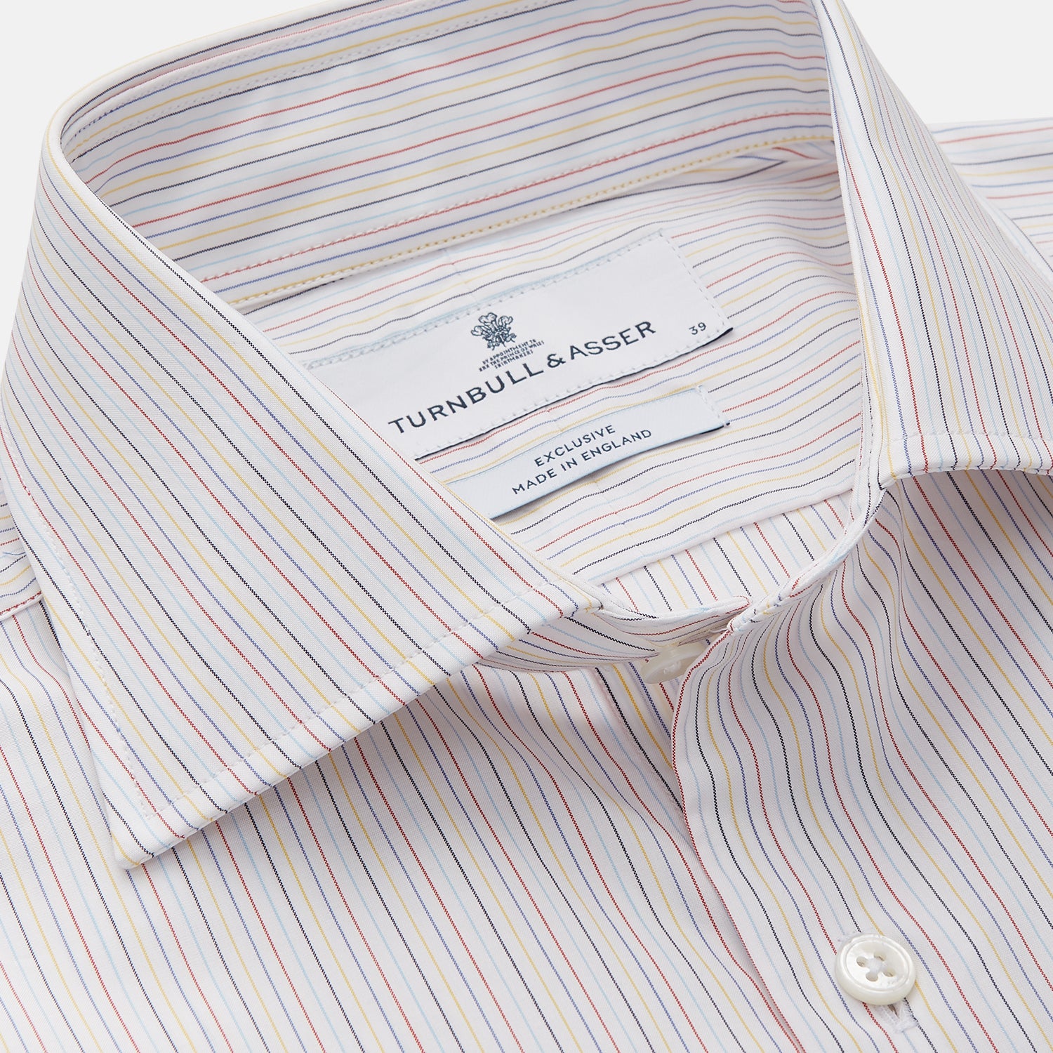 View 2 of product Red Multi Stripe Tailored Fit Shelton Shirt