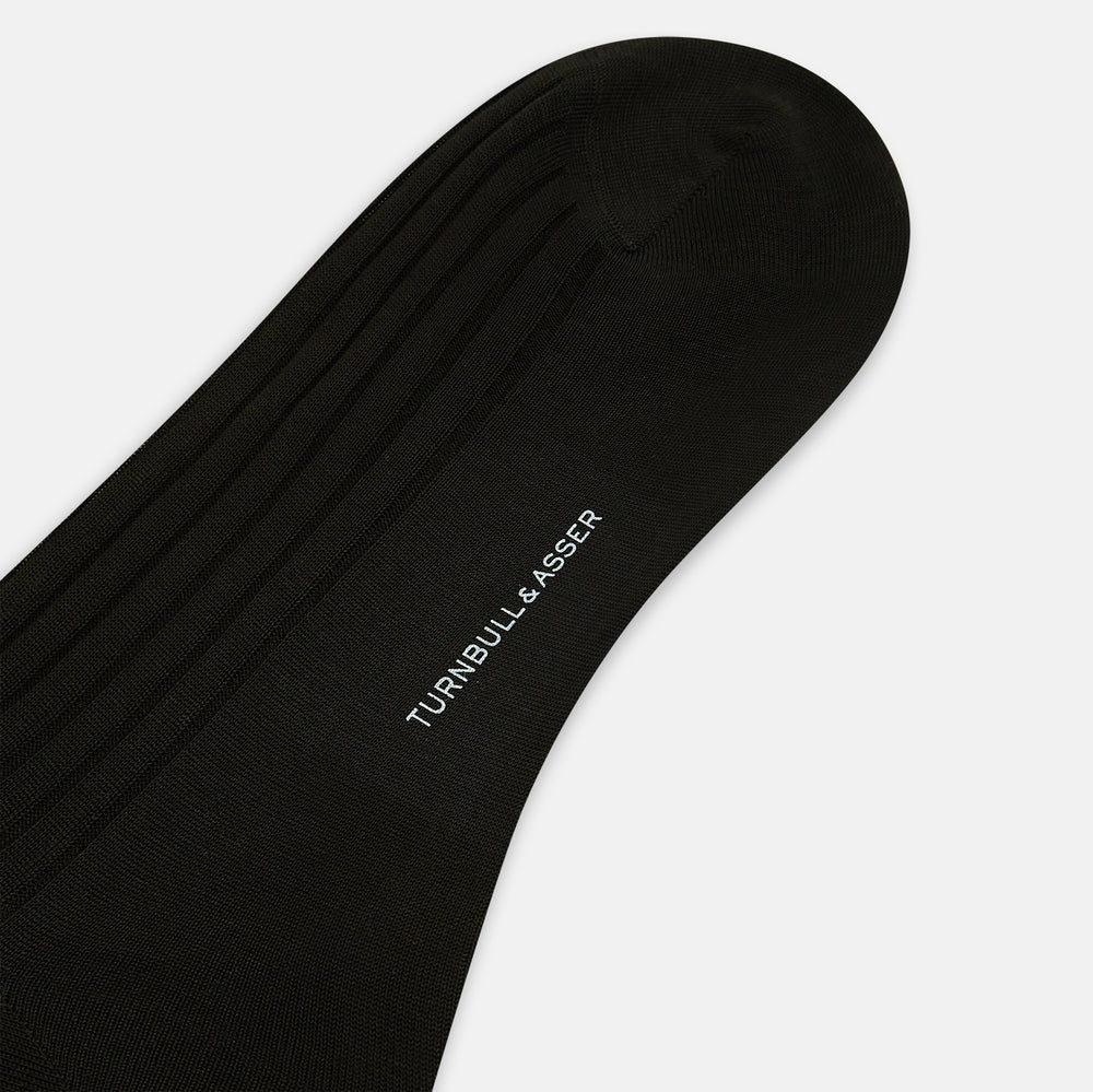 Dark Chocolate Long Socks