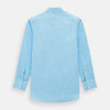 View 3 of product Turquoise Linen Mayfair Shirt