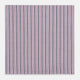 Antique Pink Ticking Stripe Hand-Rolled Handkerchief