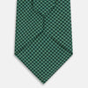 View 3 of product Forest Green Geometric Floral Printed Silk Tie