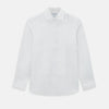 View 1 of product Tailored Fit White Marcella Front Shirt with Kent Collar and Double Cuffs