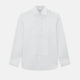 Tailored Fit White Marcella Front Shirt with Kent Collar and Double Cuffs