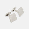 View 1 of product Silver Textured Square Cufflinks