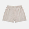 View 1 of product Pink and Cream Double Graph Check Godfrey Boxer Shorts
