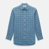 View 1 of product Steel Grey Grid Check Mayfair Shirt