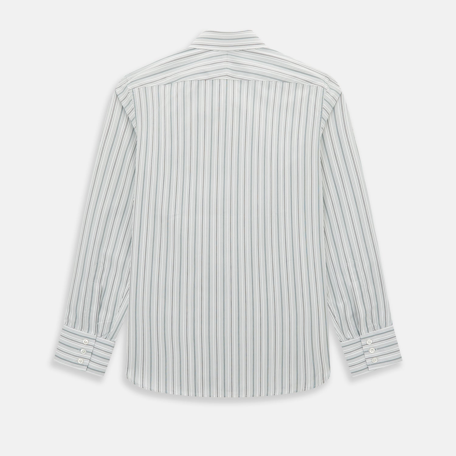 View 3 of product Forest Green Multi Stripe Westminster Shirt