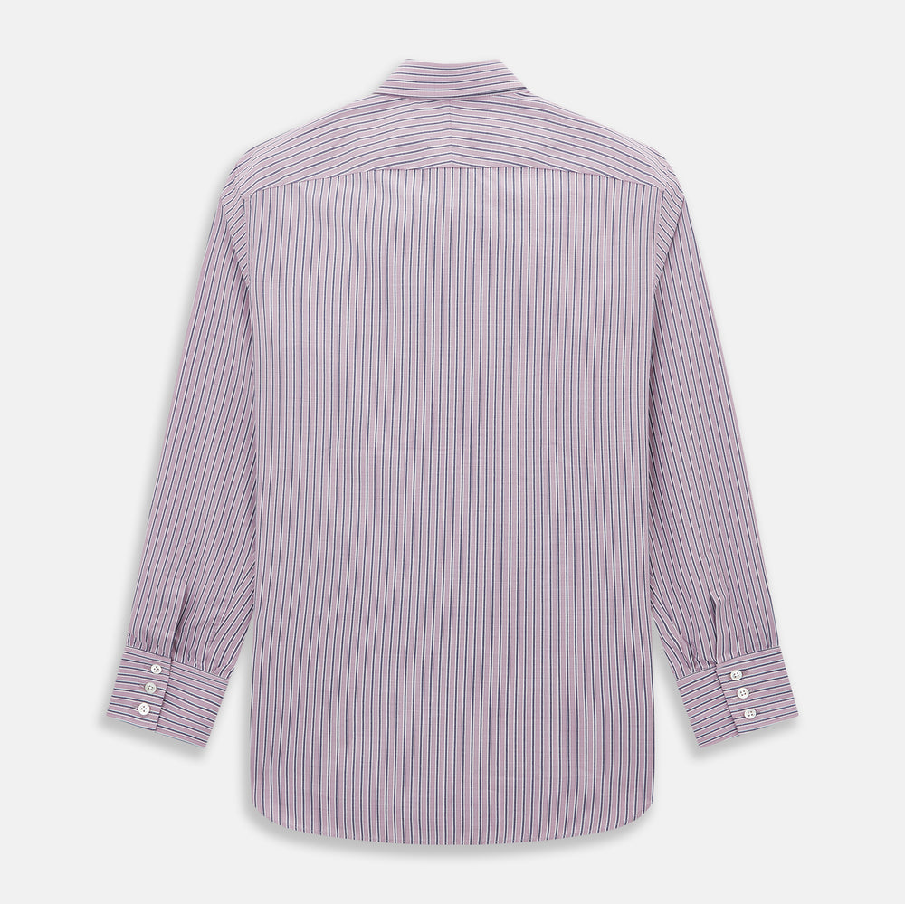 Antique Pink Ticking Stripe Westminster Shirt