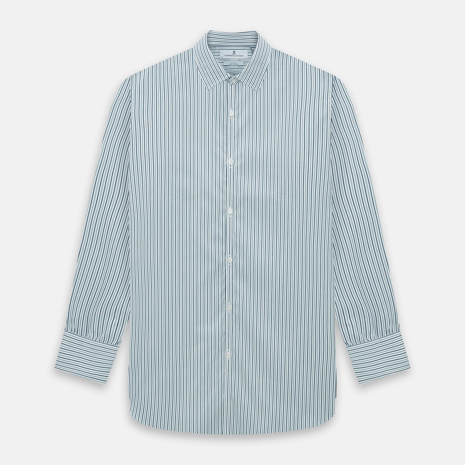View 1 of product GREEN DOUBLE STRIPE WESTMINSTER SHIRT