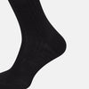 View 4 of product Black Wool Long Socks