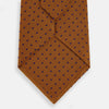 View 3 of product Purple and Orange Micro Dot Silk Tie