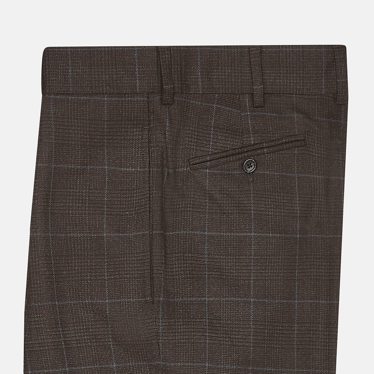 View 4 of product Brown Check Arthur Trousers
