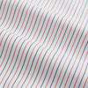 View 4 of product Hand Rolled Red and Navy Pinstripe Handkerchief
