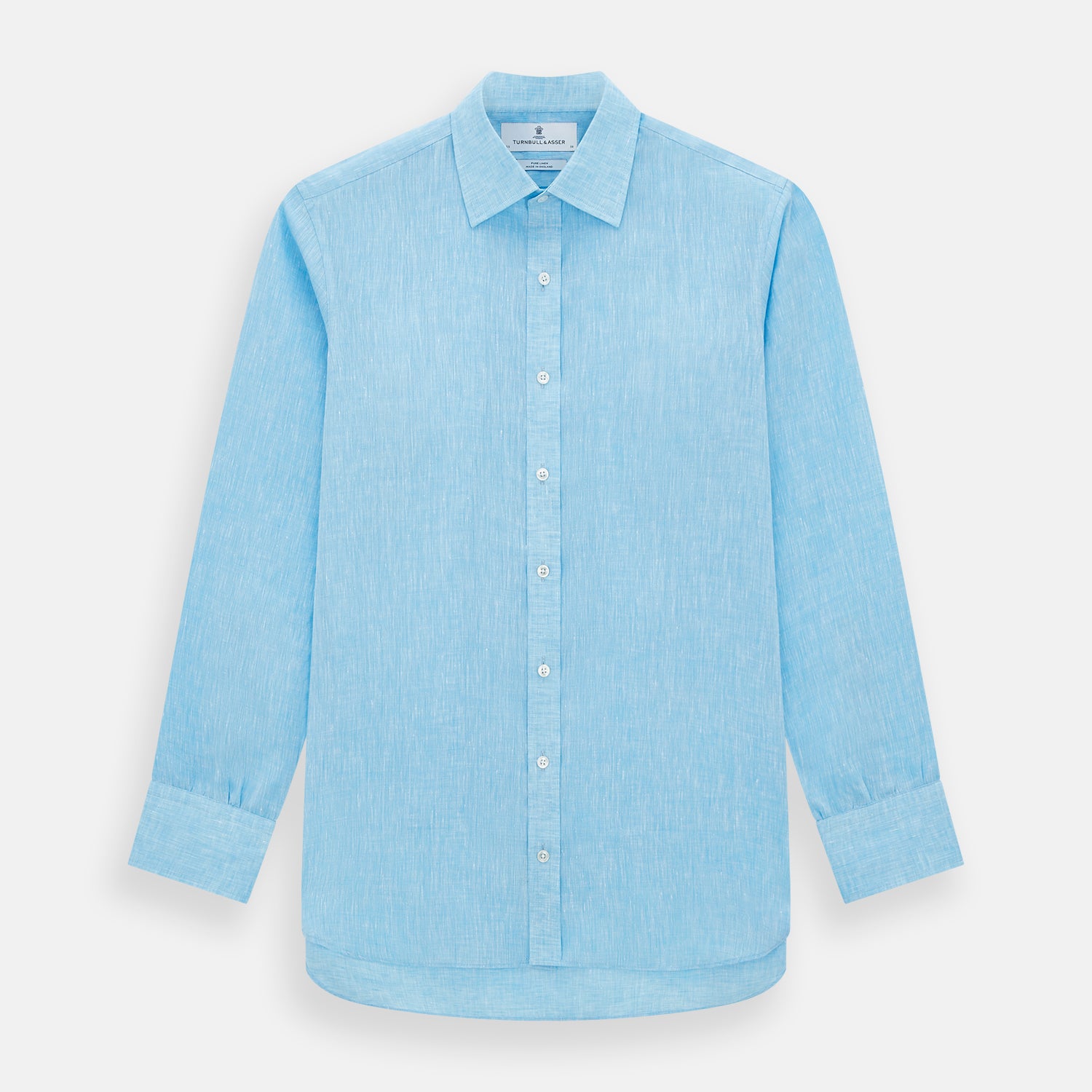 View 1 of product Turquoise Linen Mayfair Shirt