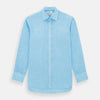 Turquoise Linen Mayfair Shirt