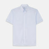 View 1 of product Pale Blue Stripe Cotton Weekend Fit Williams Shirt