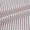 View 8 of product Red and midnight blue Tattersall Check Windsor Shirt