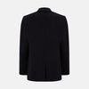 View 3 of product Navy Apsley Single-Breasted Caban Coat