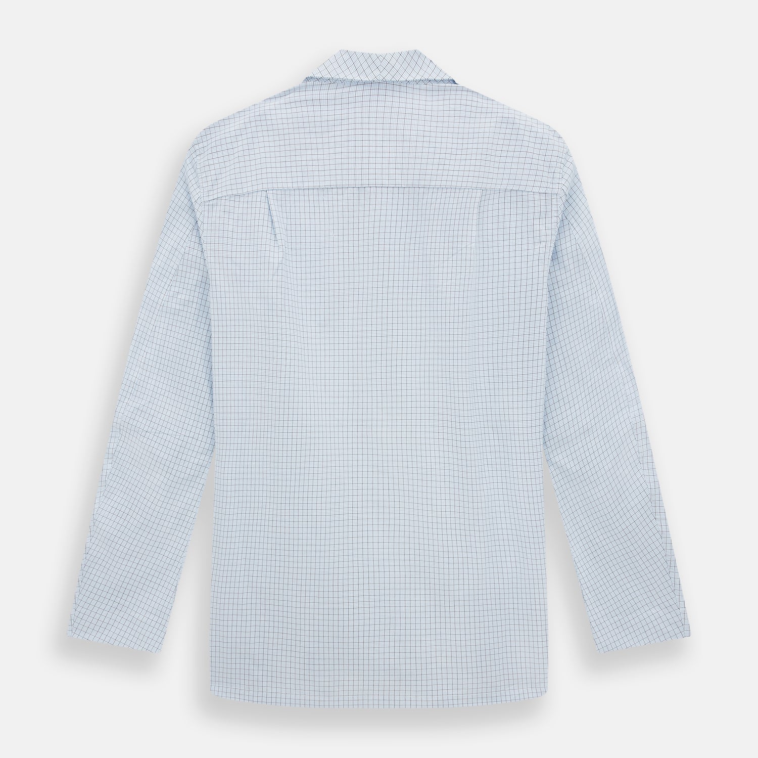 View 3 of product Blue Graph Check Pyjama Shirt