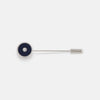 View 1 of product Navy Gemstone Lapel Pin