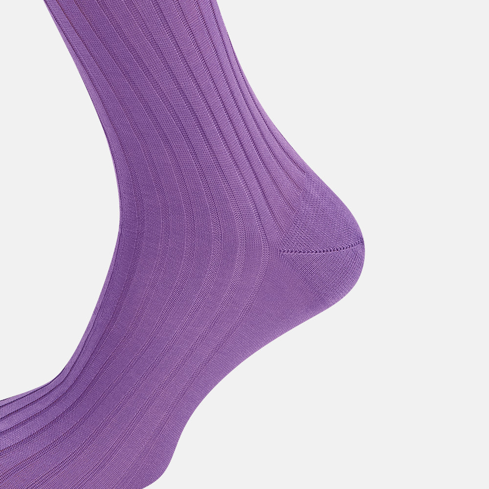 Violet Long Socks
