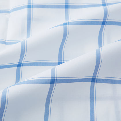 Colony Blue Grid Check Mayfair Shirt Image 5