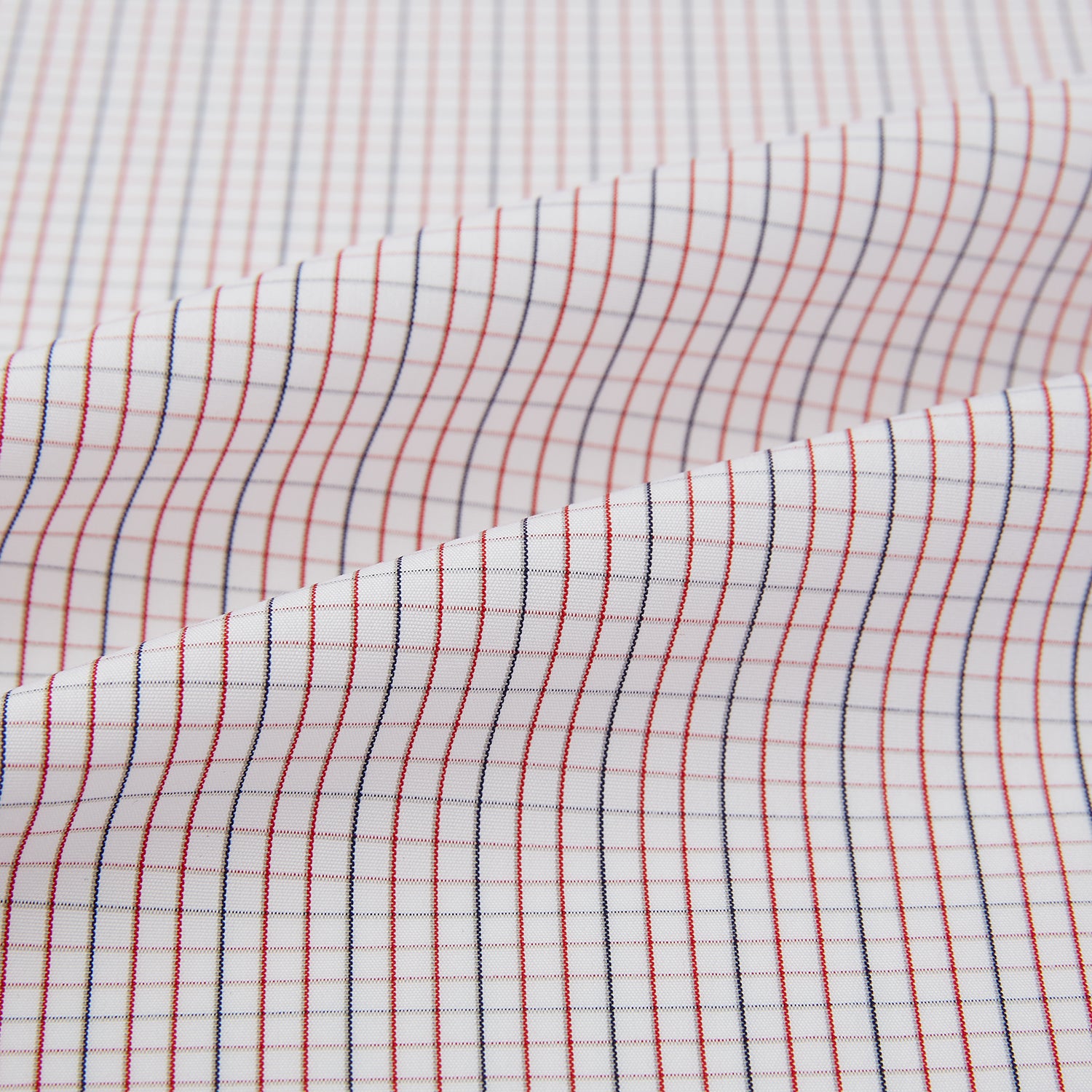 View 8 of product Red and navy Check Windsor Shirt
