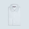 Two-Fold 200 White Cotton Shirt with Regent Collar and 3-Button Cuffs