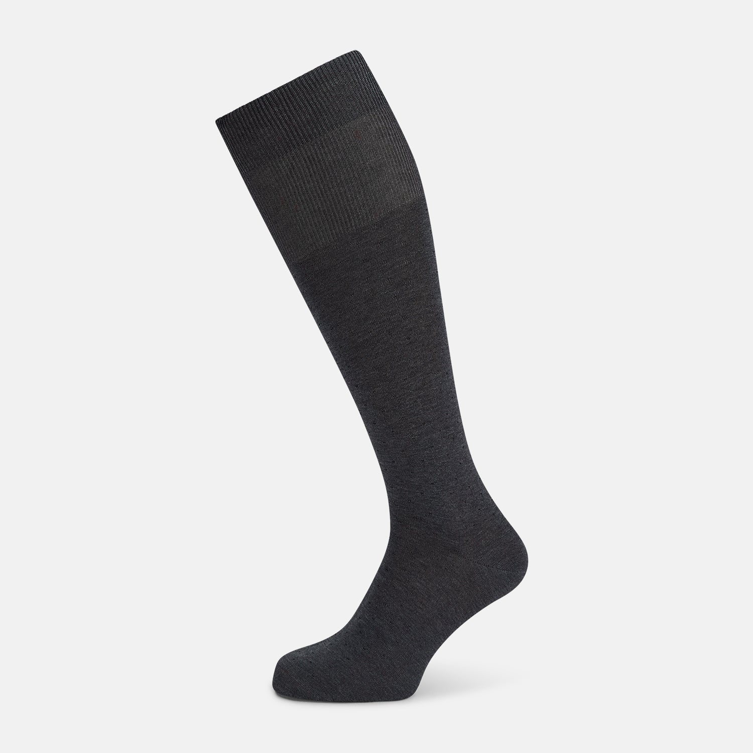 View 1 of product Steel/midnight Polka Dot Long Socks
