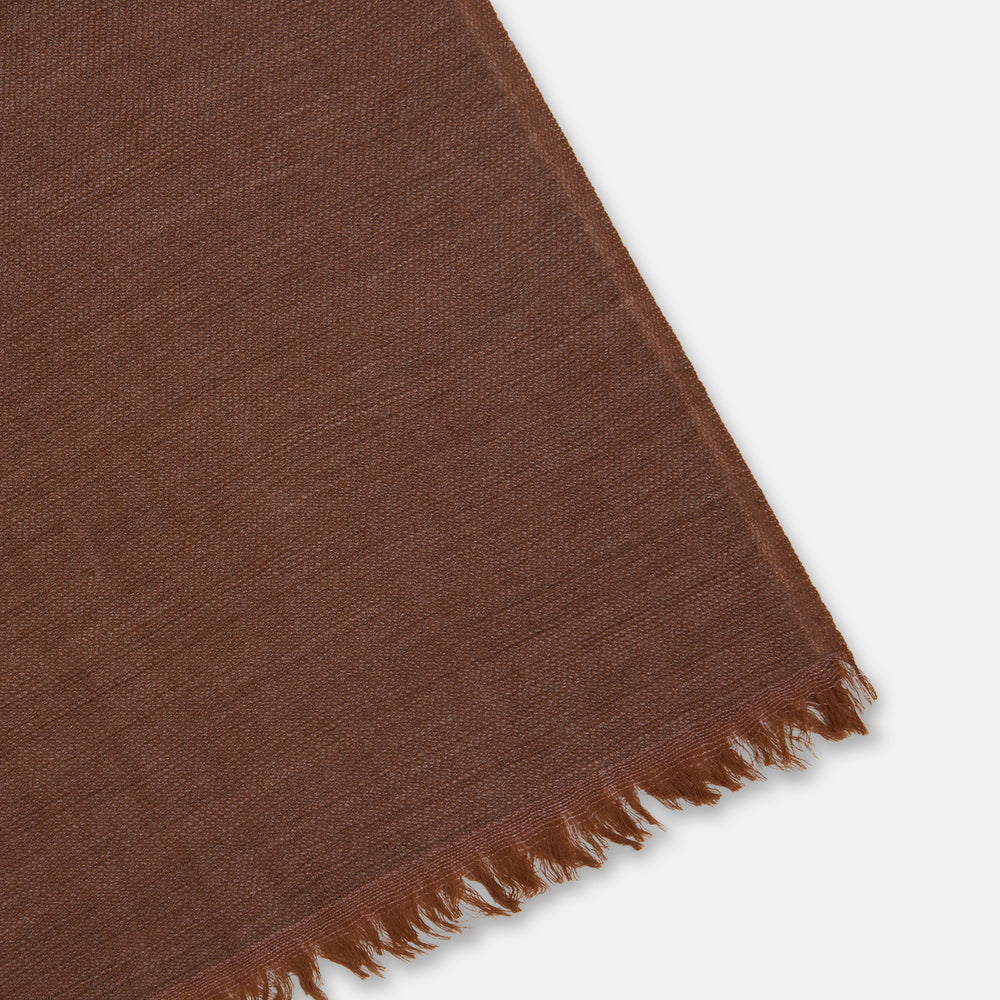 Brown Cashmere Scarf