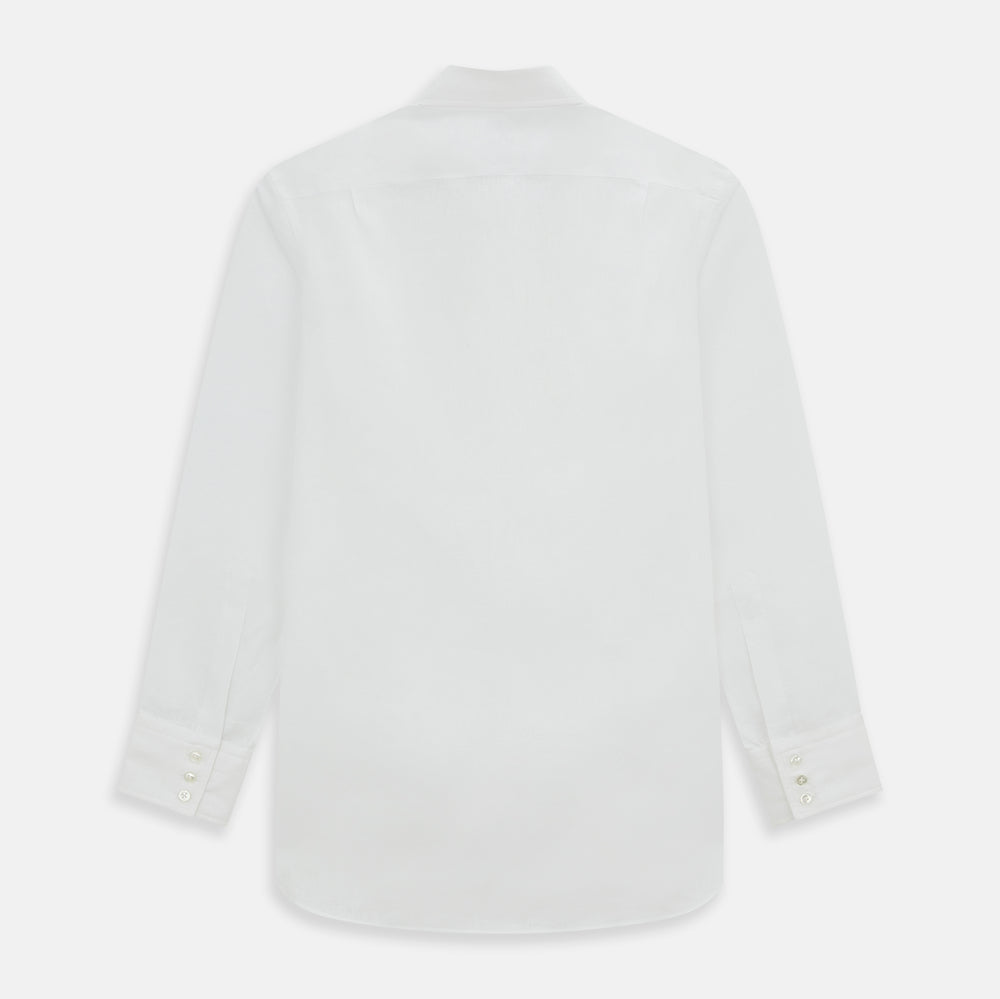 White Linen Mayfair Shirt