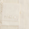 View 4 of product Cream Fine Pencil Stripe Mayfair Shirt