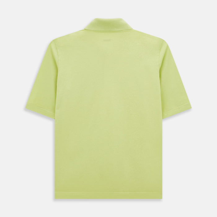Lime Green Polo Shirt Image 2