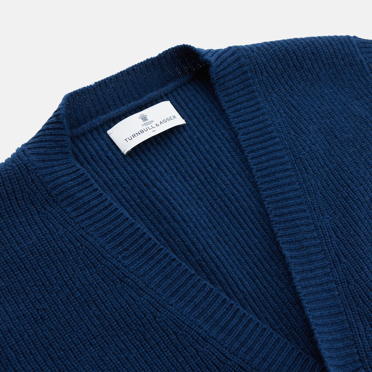 Navy Sleeveless Cashmere Cardigan