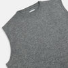 View 2 of product Ash Grey  Cashmere Round Neck Vest