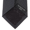 View 4 of product Black and White Spot Printed Silk Tie