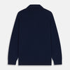 View 4 of product Navy Cashmere Duncan Knitted Shirt