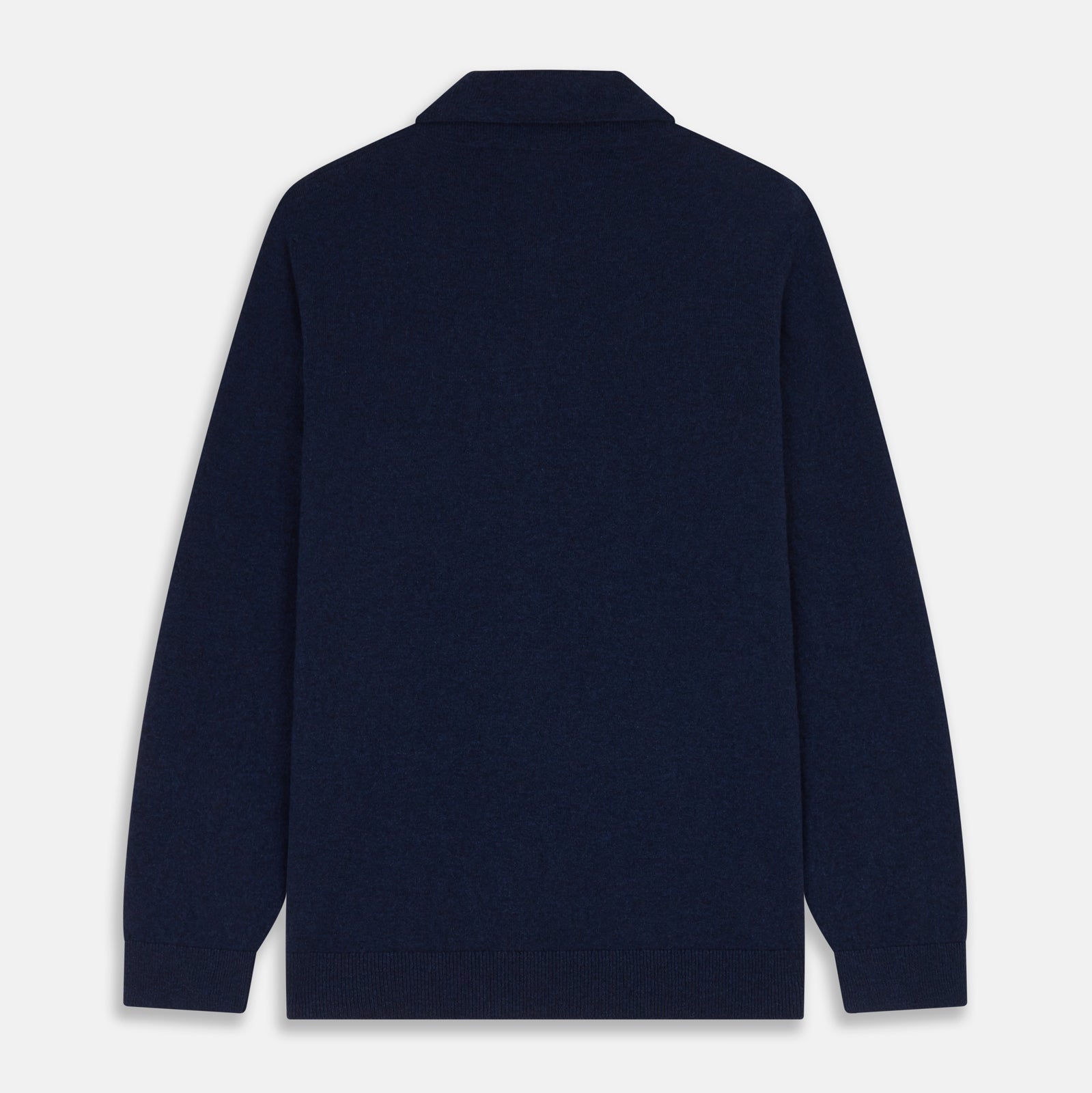 View 4 of product Navy Cashmere Duncan Knitted Shirt