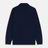 Navy Cashmere Duncan Knitted Shirt