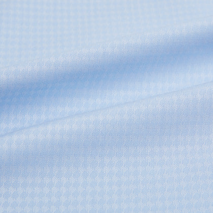 Pale Blue Rhombus Mayfair Shirt Image 5