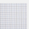 View 2 of product Hand Rolled Blue Grid Check Handkerchief