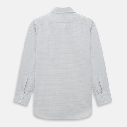 BURGUNDY AND GREEN DOUBLE GRID CHECK WESTMINSTER SHIRT Image 2