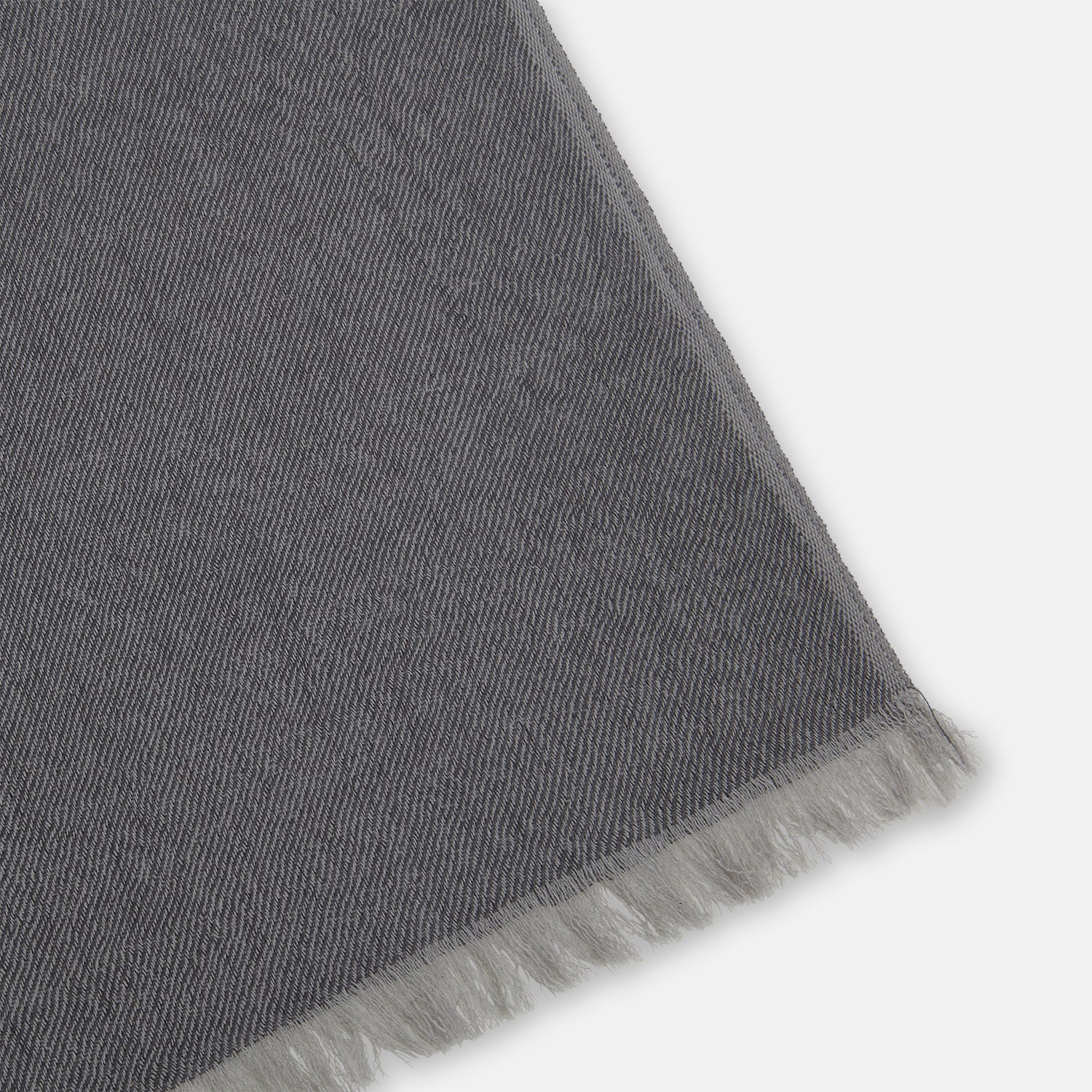 View 2 of product Grey and Beige Cashmere Scarf